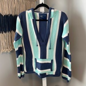 American Eagle Knitted Hooded Sweater , Size S